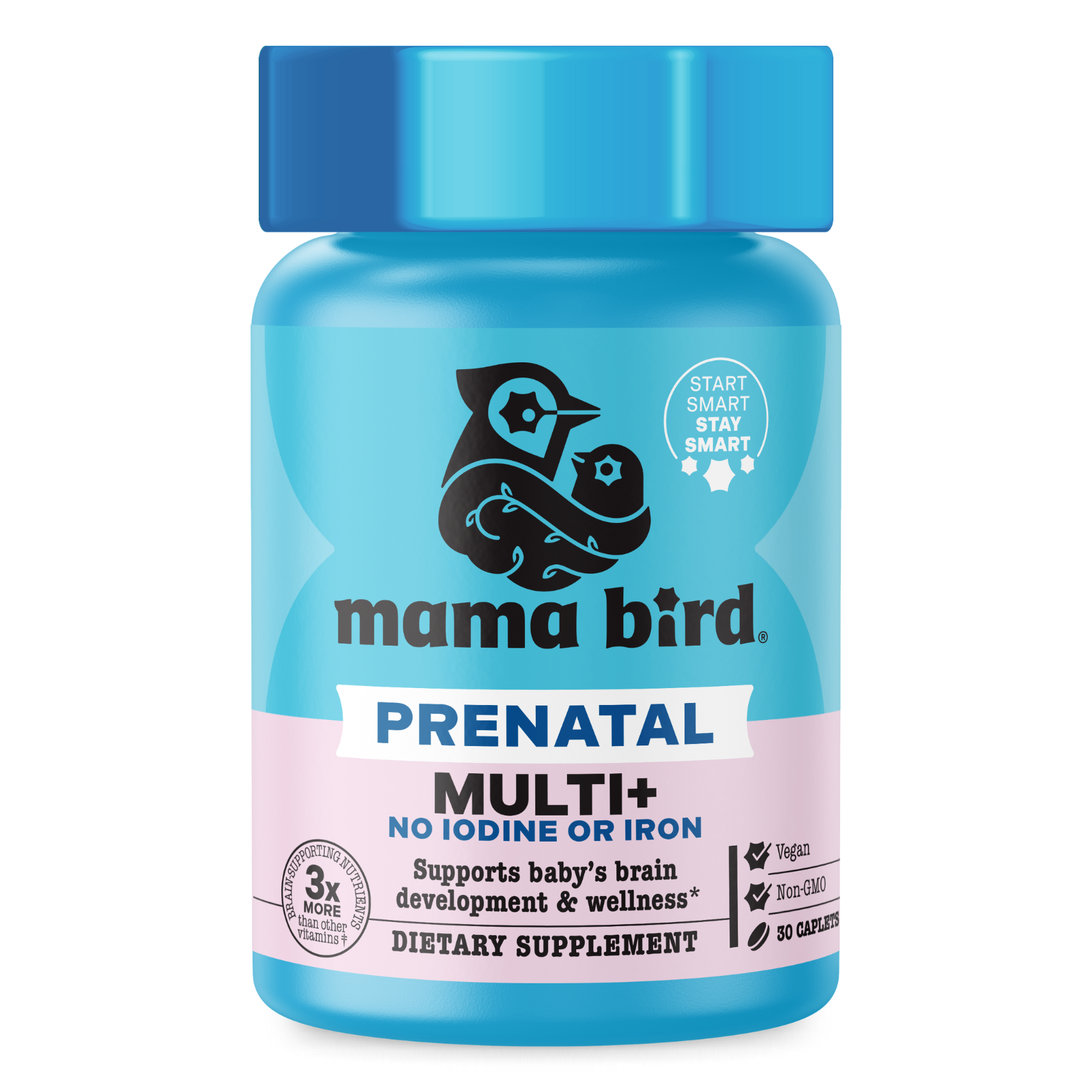 Mama Bird Prenatal Multi+ Iodine & Iron Free